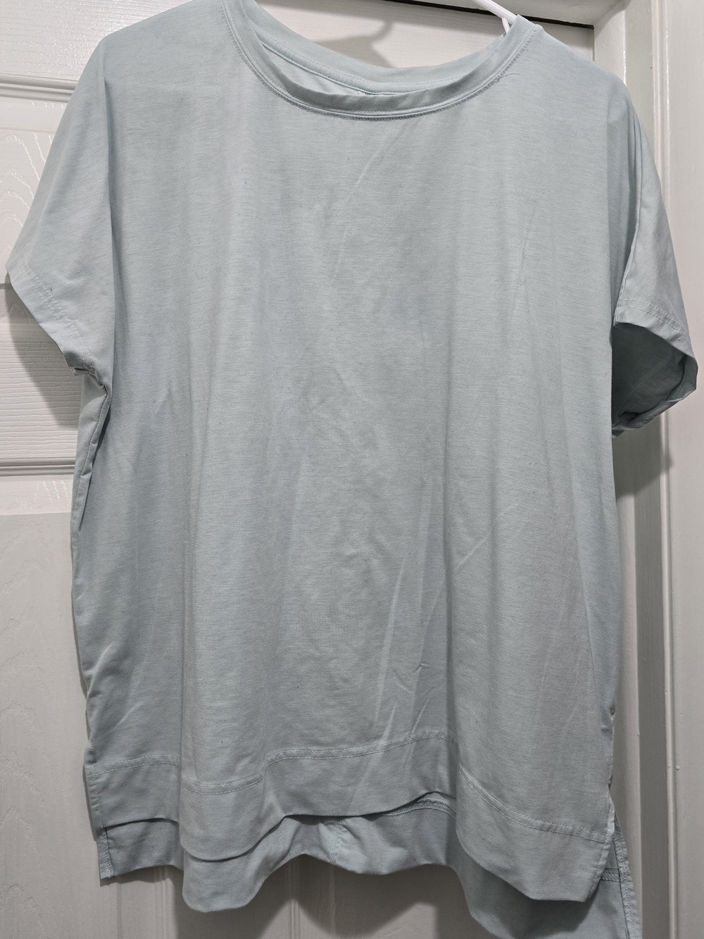 all in motion Pale Blue Short Sleeve Crewneck Shirt